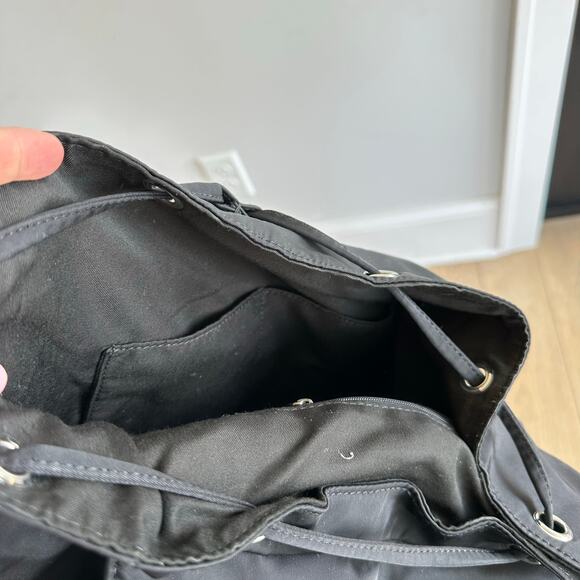 Rebecca Minkoff Bikeshare Nylon Backpack Black - Picture 4 of 8